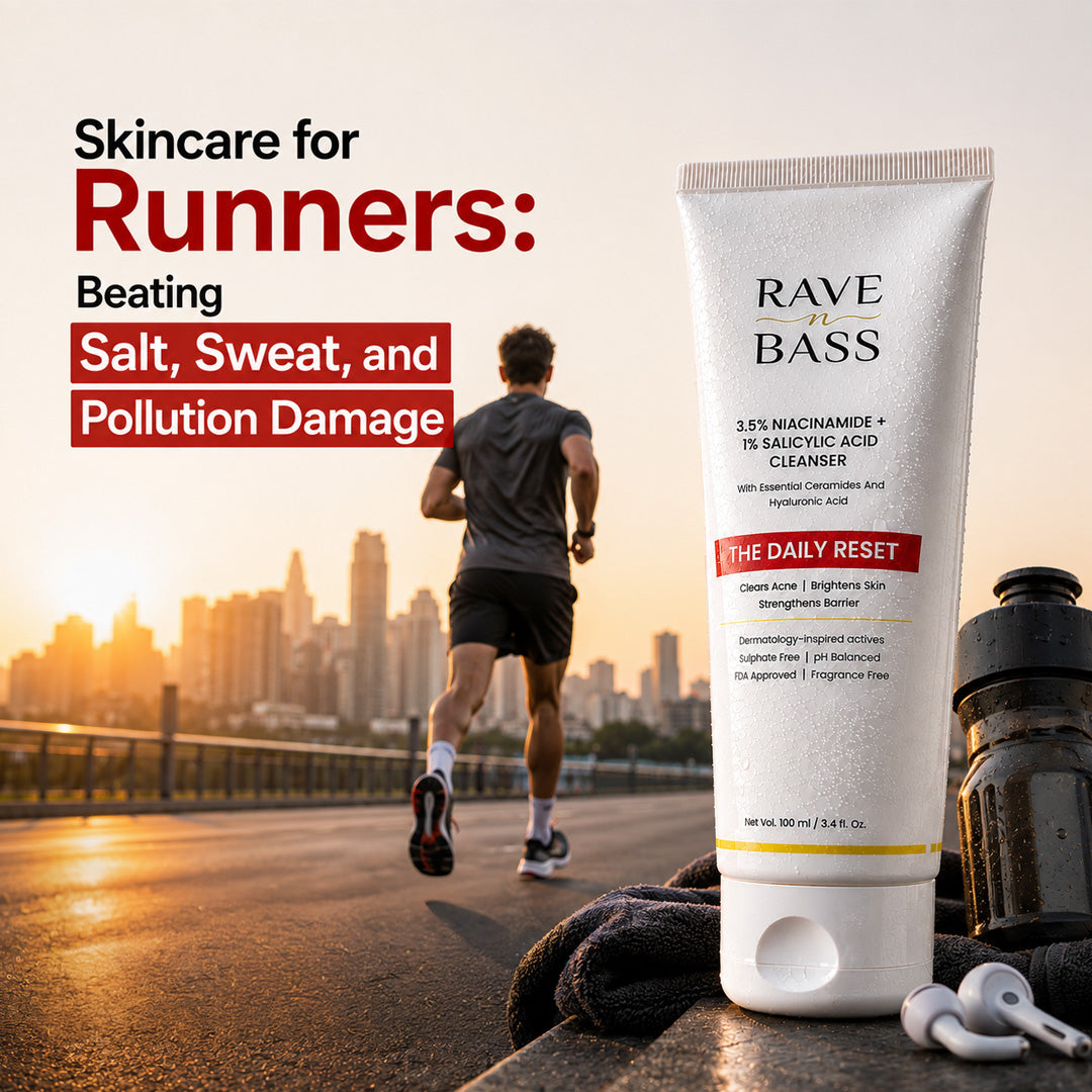 Skincare for Runners: Beating Salt, Sweat, and Pollution Damage