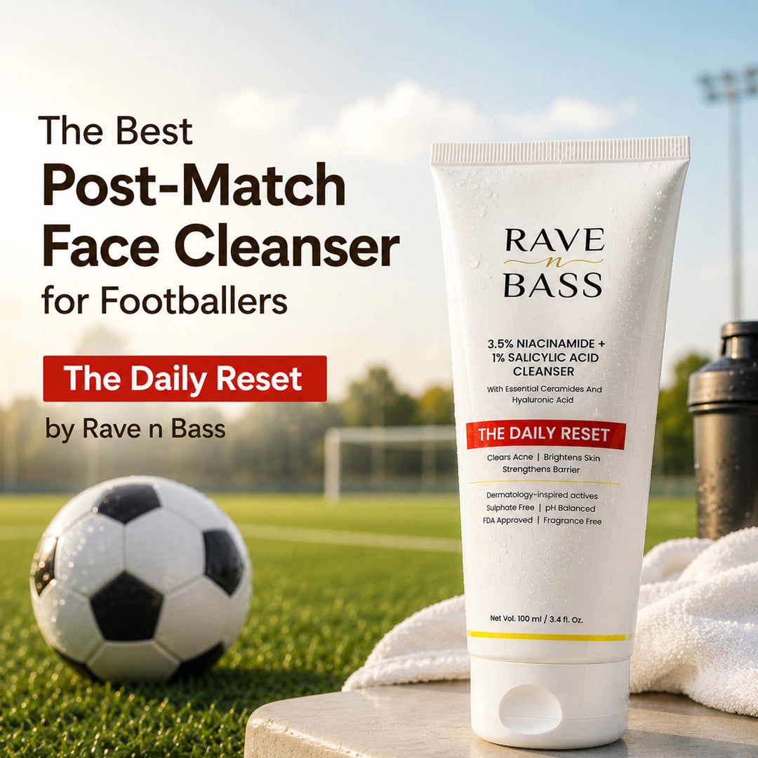 The Best Post-Match Face Cleanser for Footballers — The Daily Reset by Rave n Bass