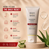 Rave N Bass The Daily Reset Gel Face Wash